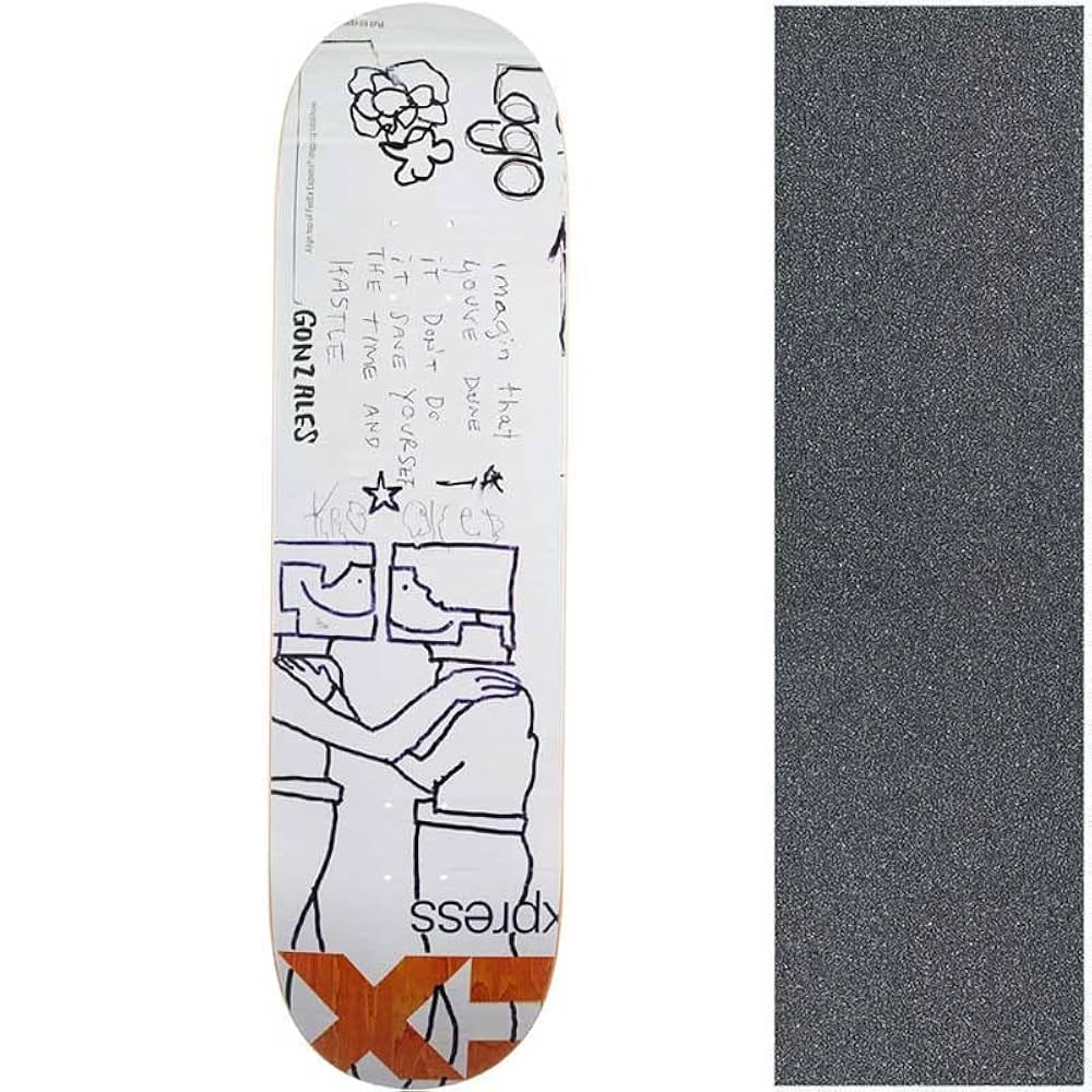 Amazon | クルックド KROOKED スケートボード デッキ GONZ